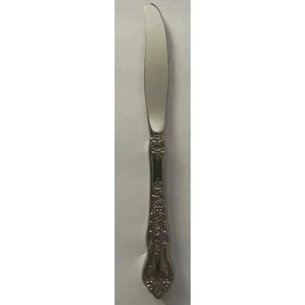 International LA FRANCE Decorator Stainless Glossy‎ Silverware Flatware Knife